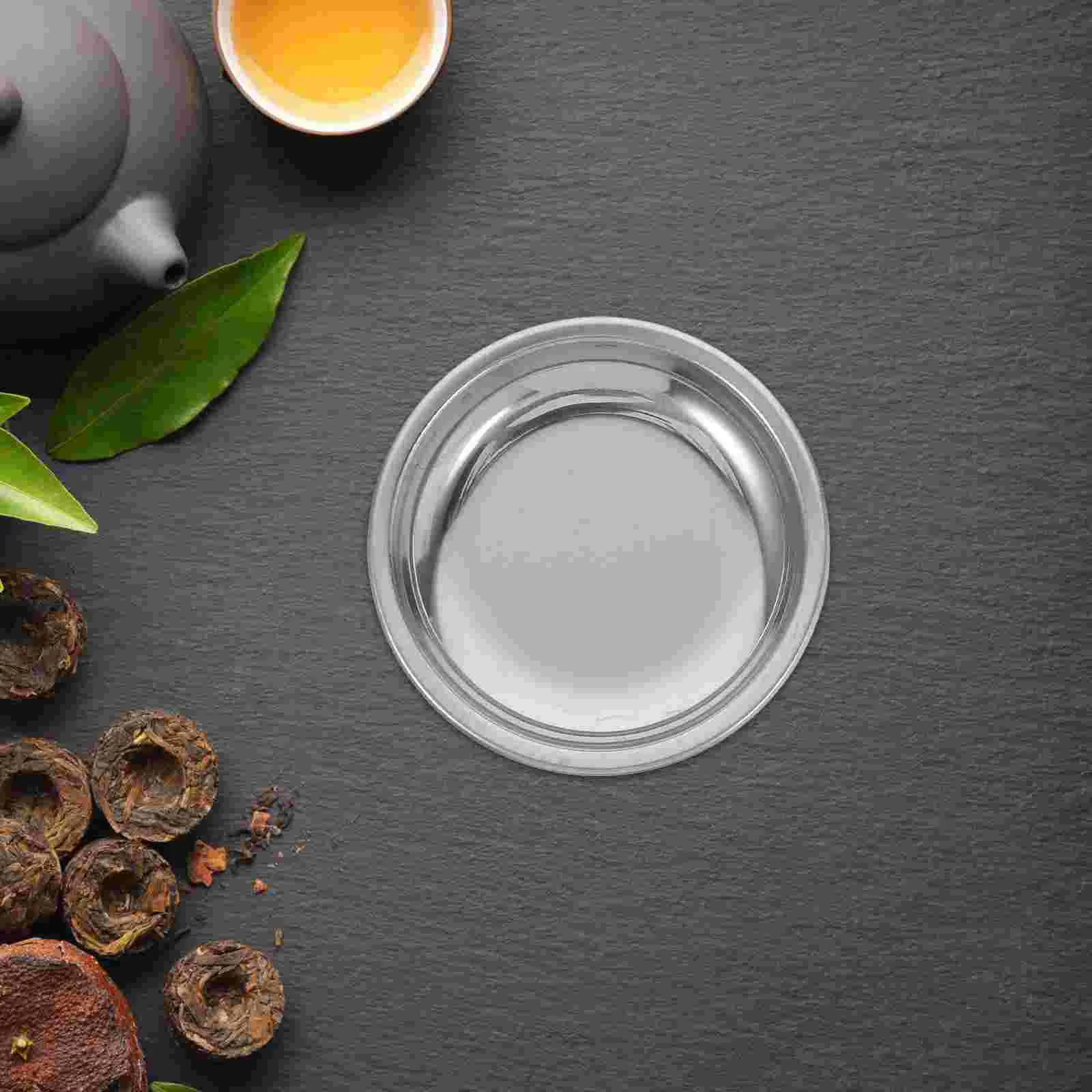 

Stainless Steel Tea Bag Dish Loose Leaf Steeper Diffusers for Ball Strainers Infuser Filters Bags