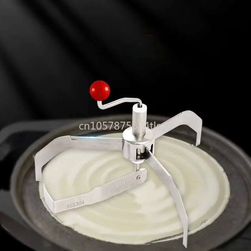 

Adjustable Size To Meet Different Needs, Foldable 360° Smooth Rotation, Home Pancake Making Machine