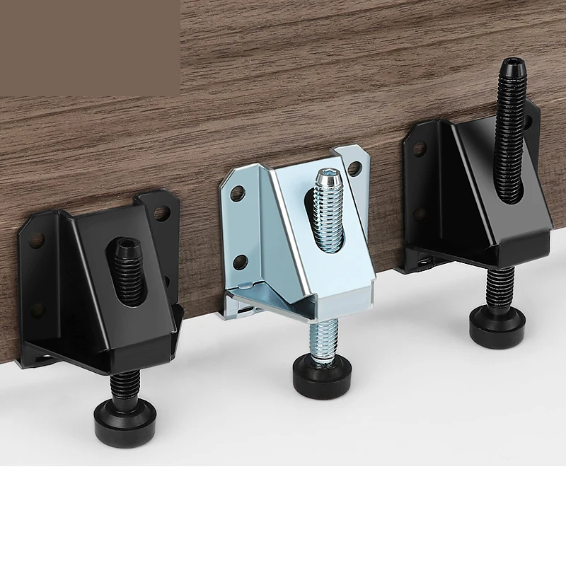 Heavy Duty Furniture Level-adjustable Leg Screws Slip-resistant Pad Cabinet Uneven Ground Table Adjustable Feet