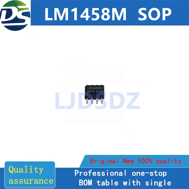 10 шт./лот LM1458M SOP8 НОВЫЙ НА СКЛАДЕ