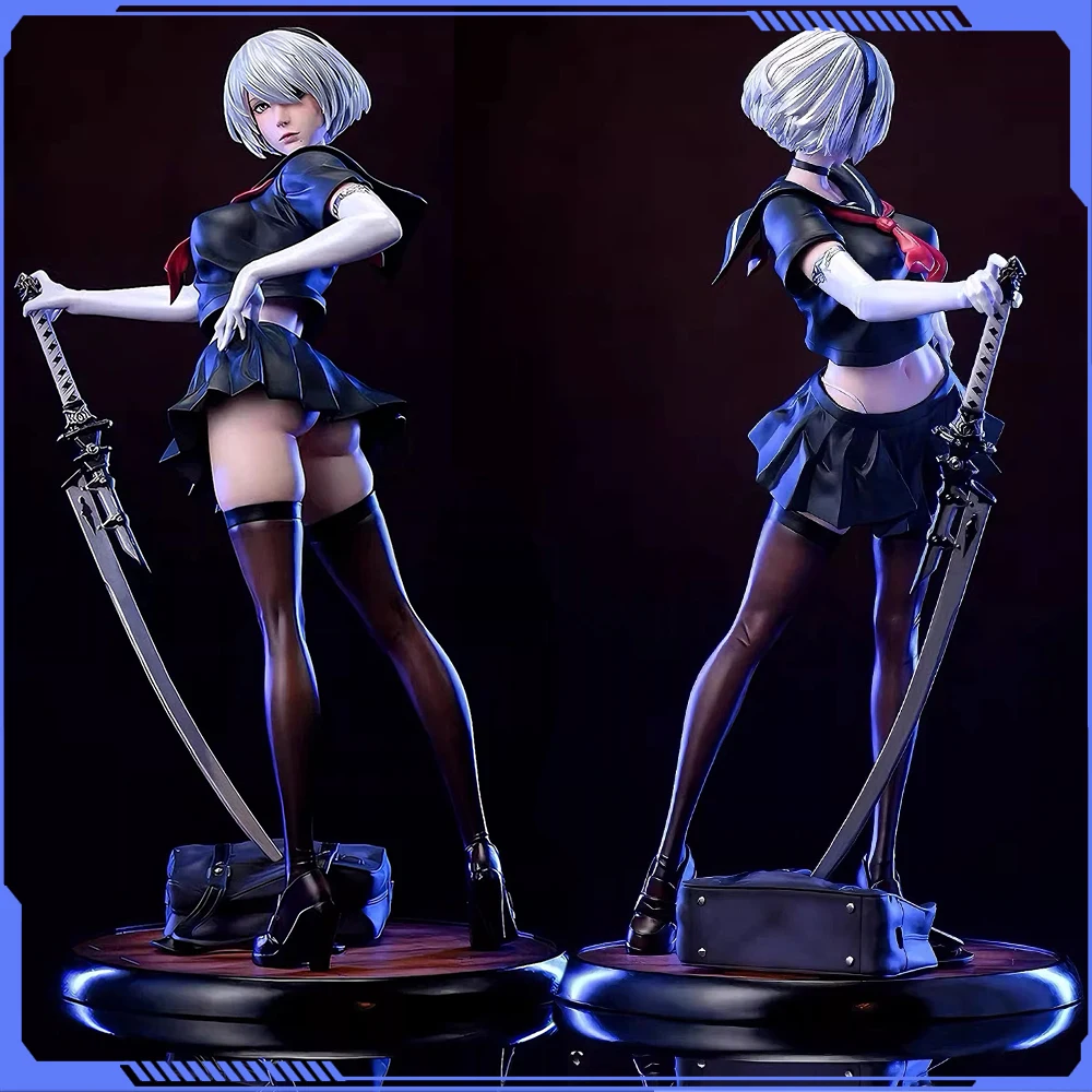 

Nier:Automata Фигурка Йорши No. 2 Тип B Фигурка 2b Аниме Фигурка ПВХ Модель Статуя Коллекционная Кукла Орнамент Игрушки Подарки