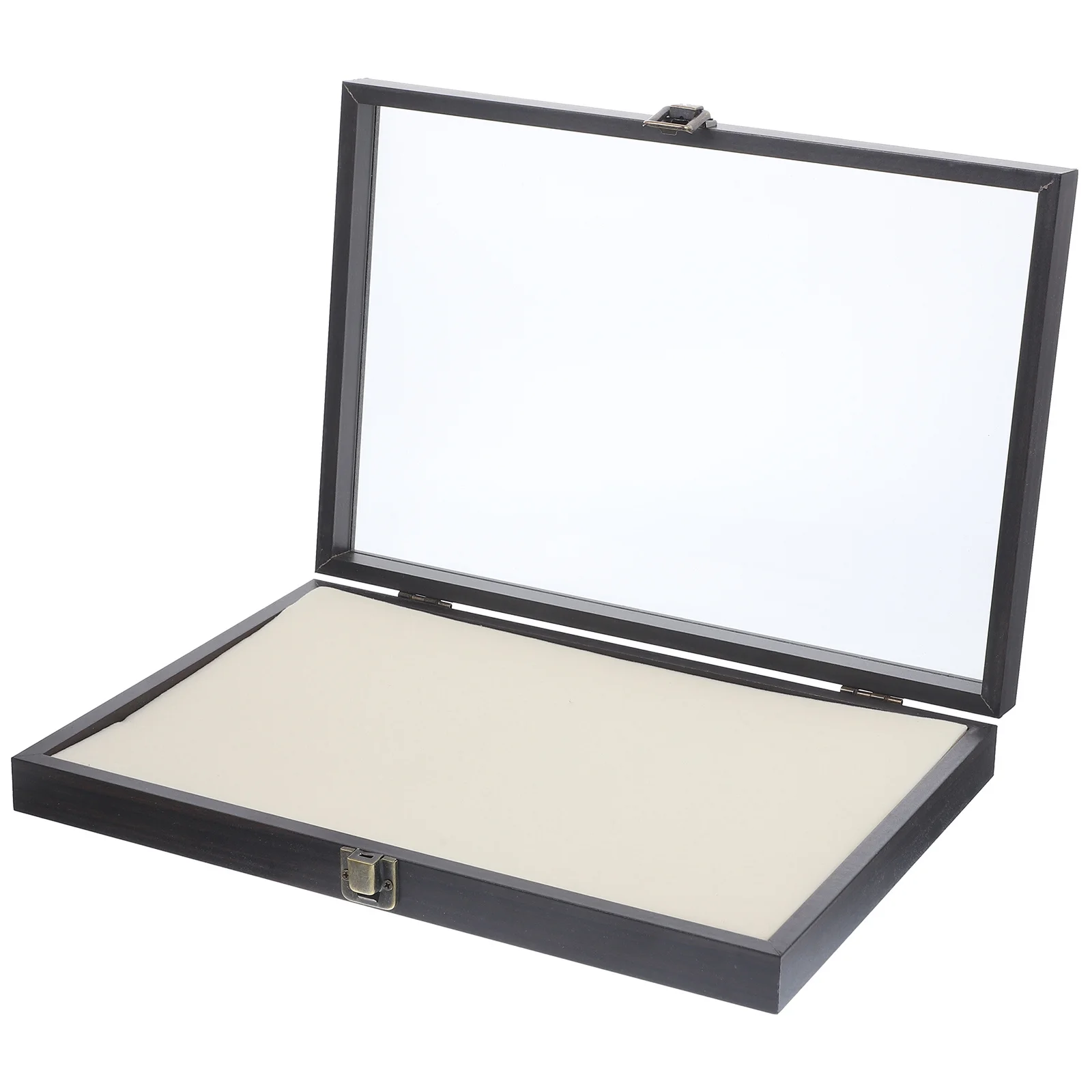 Pin Display Case Jewelry Storage Box With Lid Desktop Bracelet Holder Display Stand For Pins Medals Bracelets