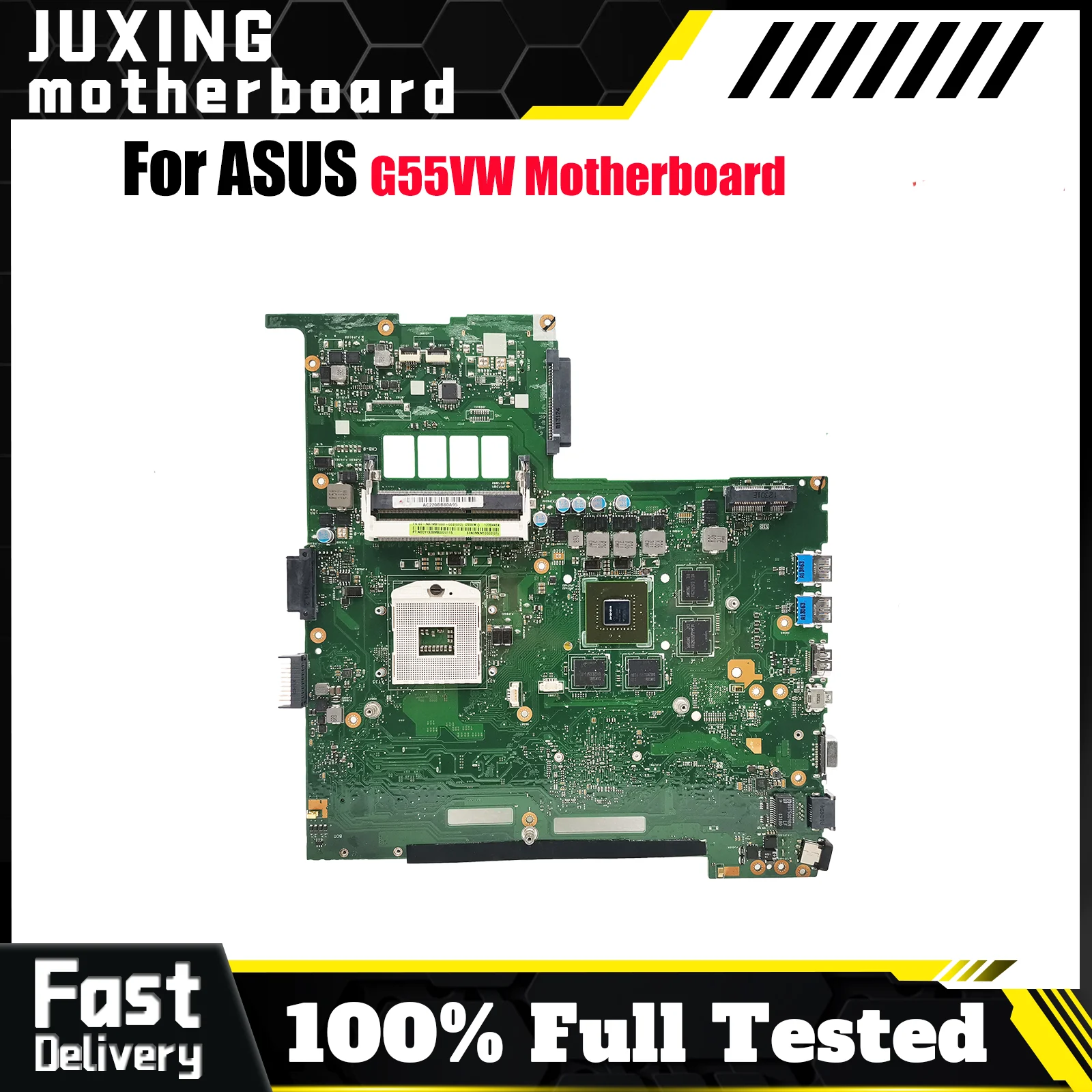 

Материнская плата для ноутбука G55VW для ASUS G55VW G55V, материнская плата для ноутбука Цей товар в наличии, 100% тестирование, ОК, быстрая доставка, высокое качество