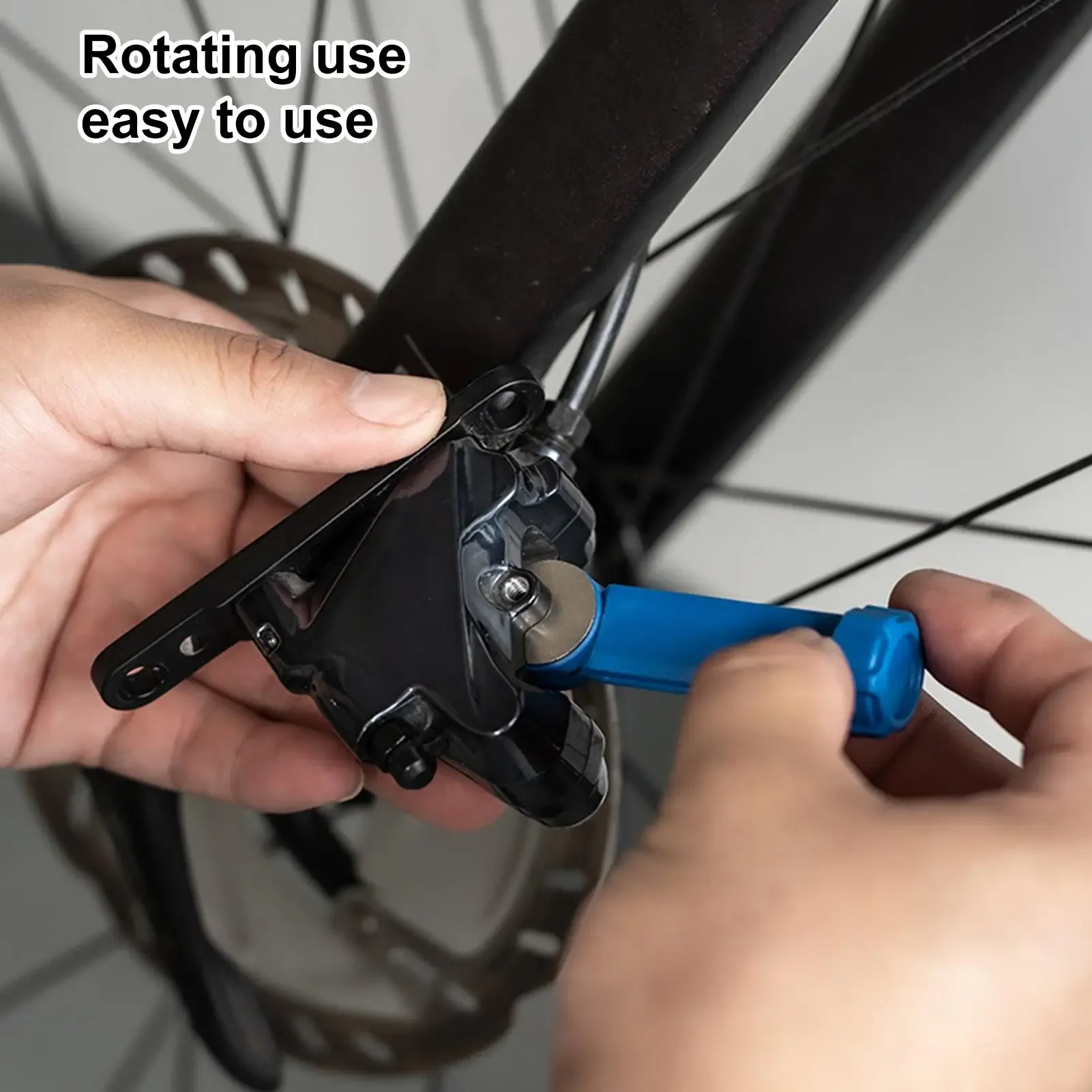 Mountain road bicycle oil disc piston reset hydraulic brake caliper piston extension tool bicycle repair tool image 5