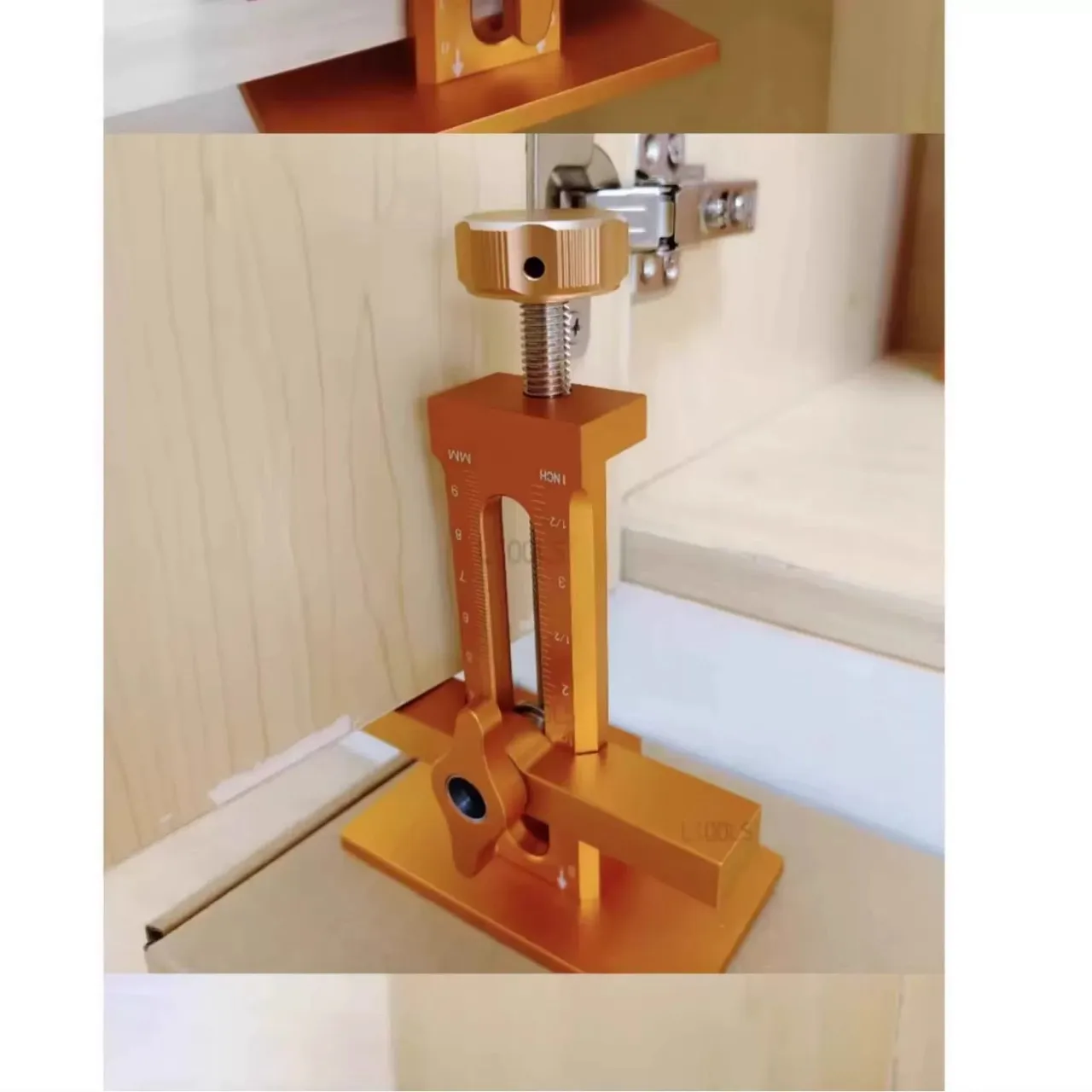 Aluminum alloy cabinet door installation,hanging cabinet,floor cabinet, three in one leveling device,industrial aluminum profile