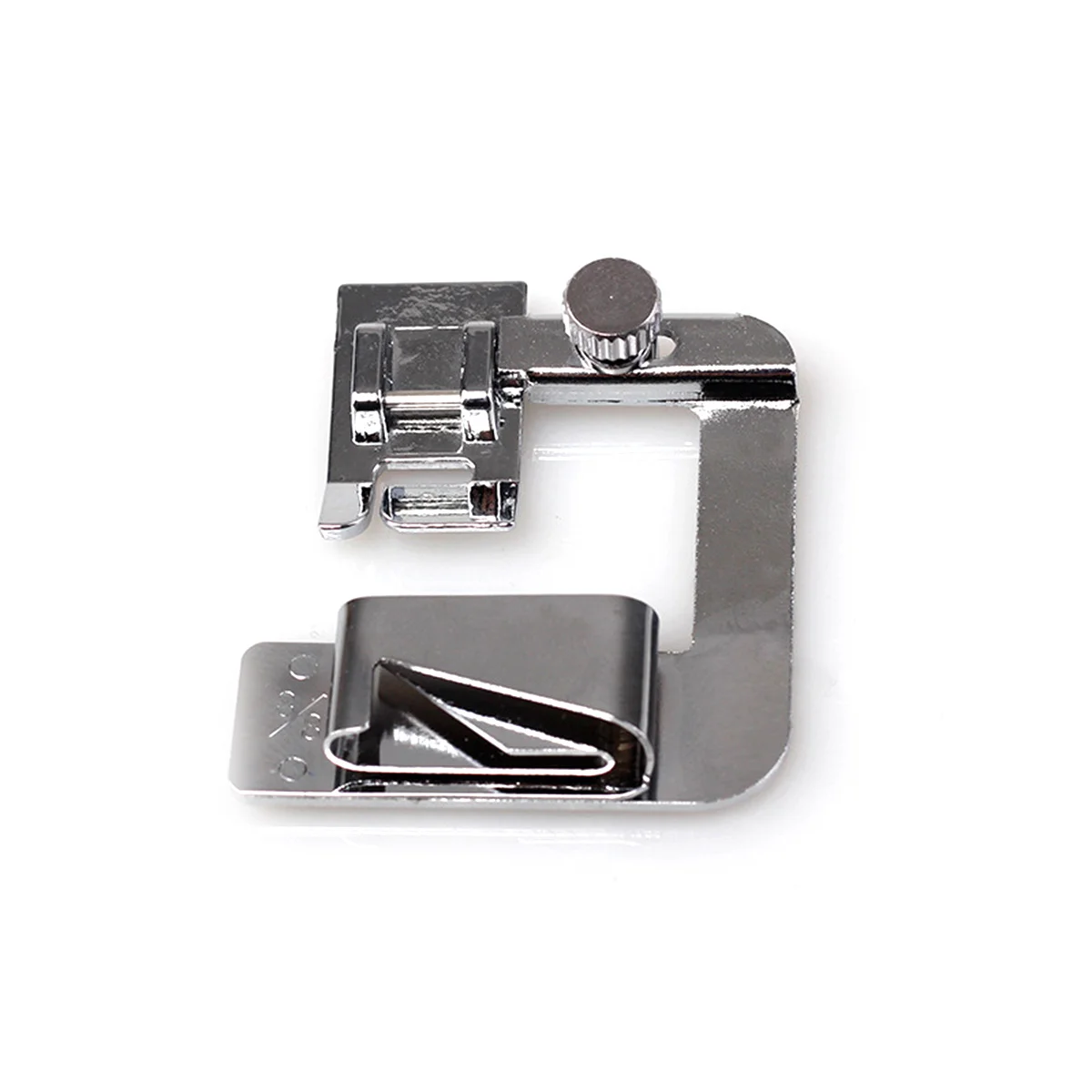 Juego de prensatelas para máquina de coser eléctrica, 3 uds., 4/8 '', 6/8 '', 8/8 '', dobladillo enrollado, pie de Metal para máquinas de vástago bajo, herramientas artesanales de costura