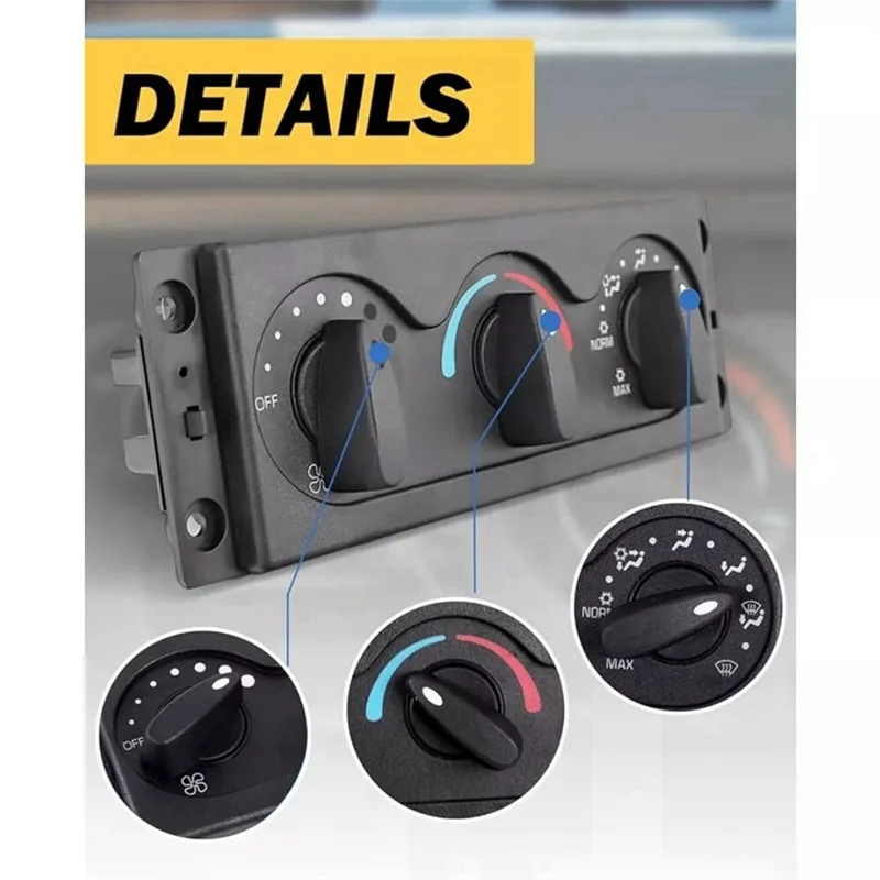 

BB-3545543C5 Car AC Heater Panel Climate Control Switch Button For International 4200 4300 4400 7400 7500 2002-2012