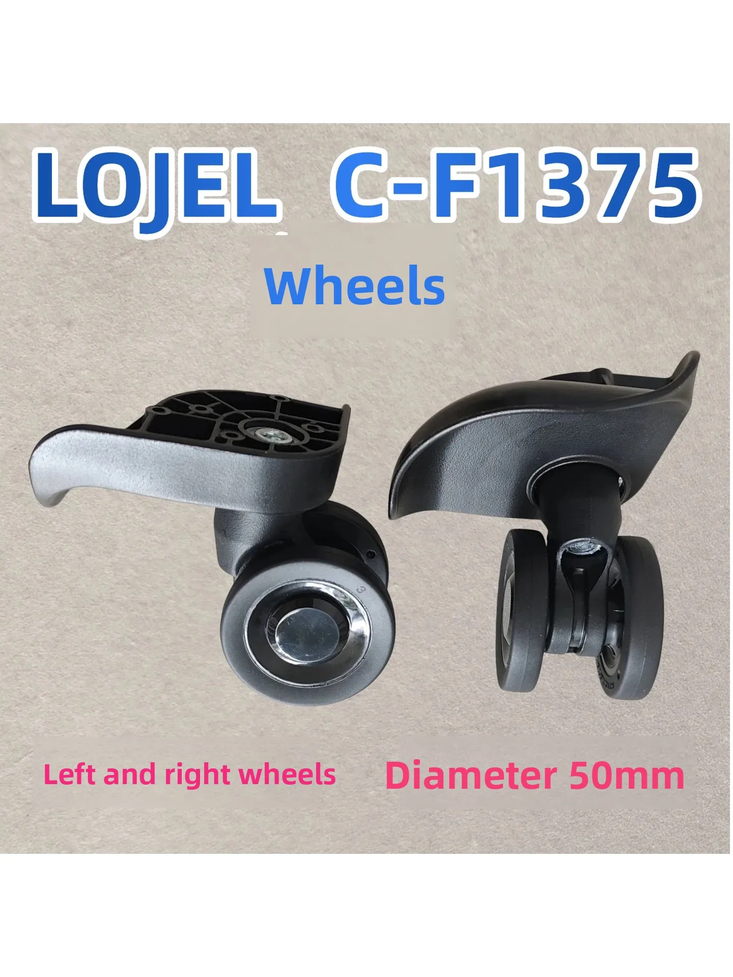 Lojel Luggage Wheels 1375 1627Cubo Travel Suitcase Wheel Accessories Wheel Hardware for Carry-On Suitcase And Travel Bag