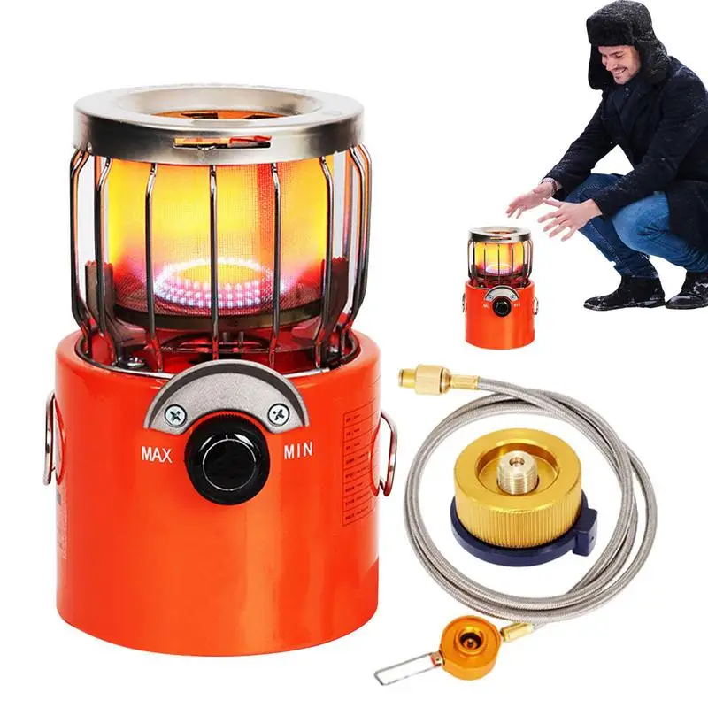 Outdoor Camping Gas Heater Heating Roasting Stove Liquefied Gas Burner Tent Heater Hand Warmer Camping Cooking Stove