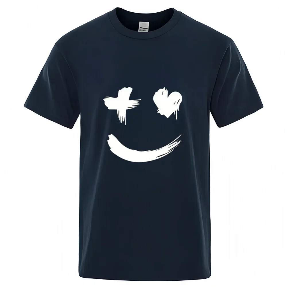 

2025 Cotton Retro Faith Print Summer T-shirt For Men Women Fashion High Quality Short Sleeve Loose Sports Tshirt Breathable Top