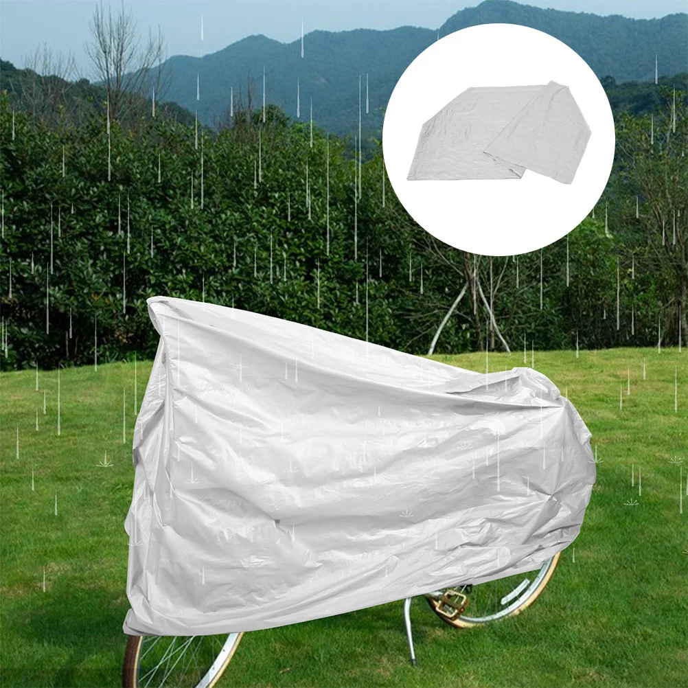 3 Pcs Electric Scooter Cover PEVA Material Motorcycle Rain Sun Bike Covers Outdoor Storage Waterproof Versatile Use