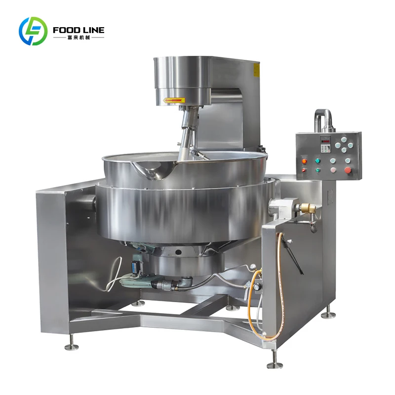 

CustomizeCooking Mixer With Gas Heating Cooking Mixer Heating Small 50 Liter Heated Mixing Cooker