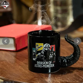 गर्म बिक्री असली गॉडज़िला बनाम किंग कांग व्यक्तिगत सिरेमिक मग पृष्ठीय पंख बैक स्टैब प्लेट सिरेमिक संग्रह सजावट उपहार 10 best sales गॉडज़िला मग - №2