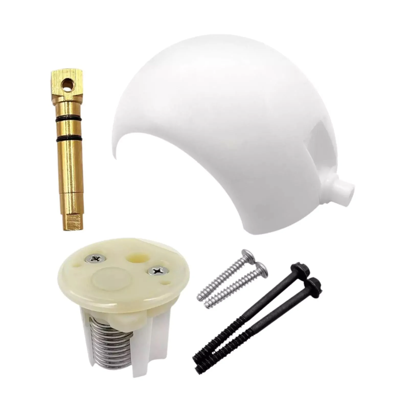 385318162 Boat Vacuum Flush Ball & Shaft Kit for Dometic Sealand VacuFlush Toilet RV Accessory Replacement with Spring Cartridge