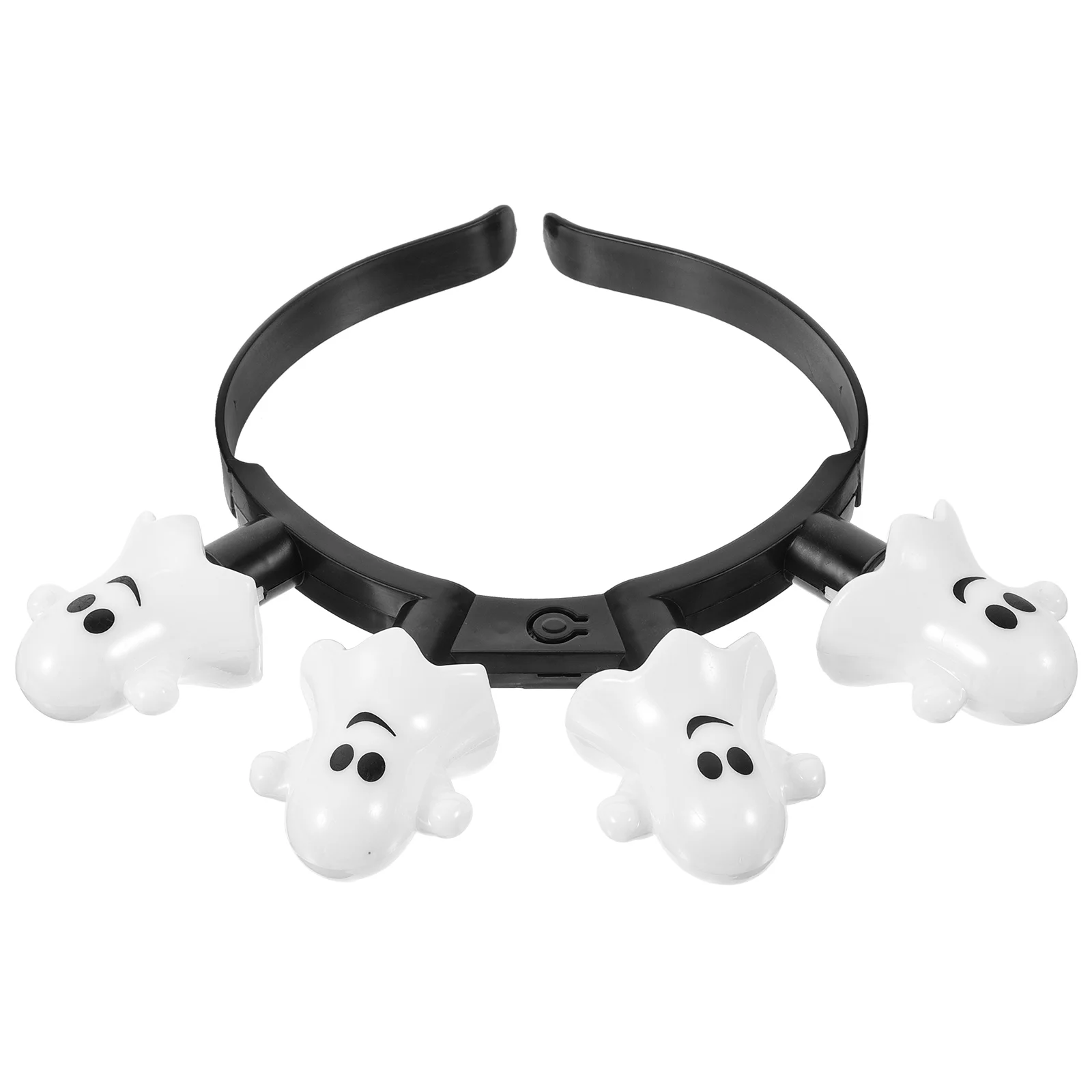 Halloween Geist Stirnband LED Horror Gruseliges Haarschmuck für Frauen Stirnbänder Erwachsene Requisiten