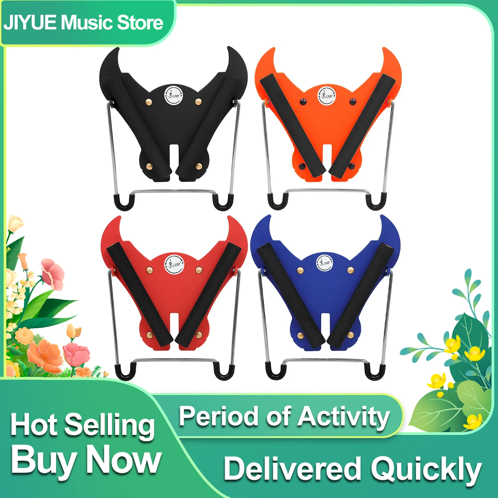 SLADE الساكسفون حامل المحمولة ألتو الساكسفون دعم طوي حامل ثلاثي القوائم قوس ألتو الساكسفون آلات النفخ أجزاء