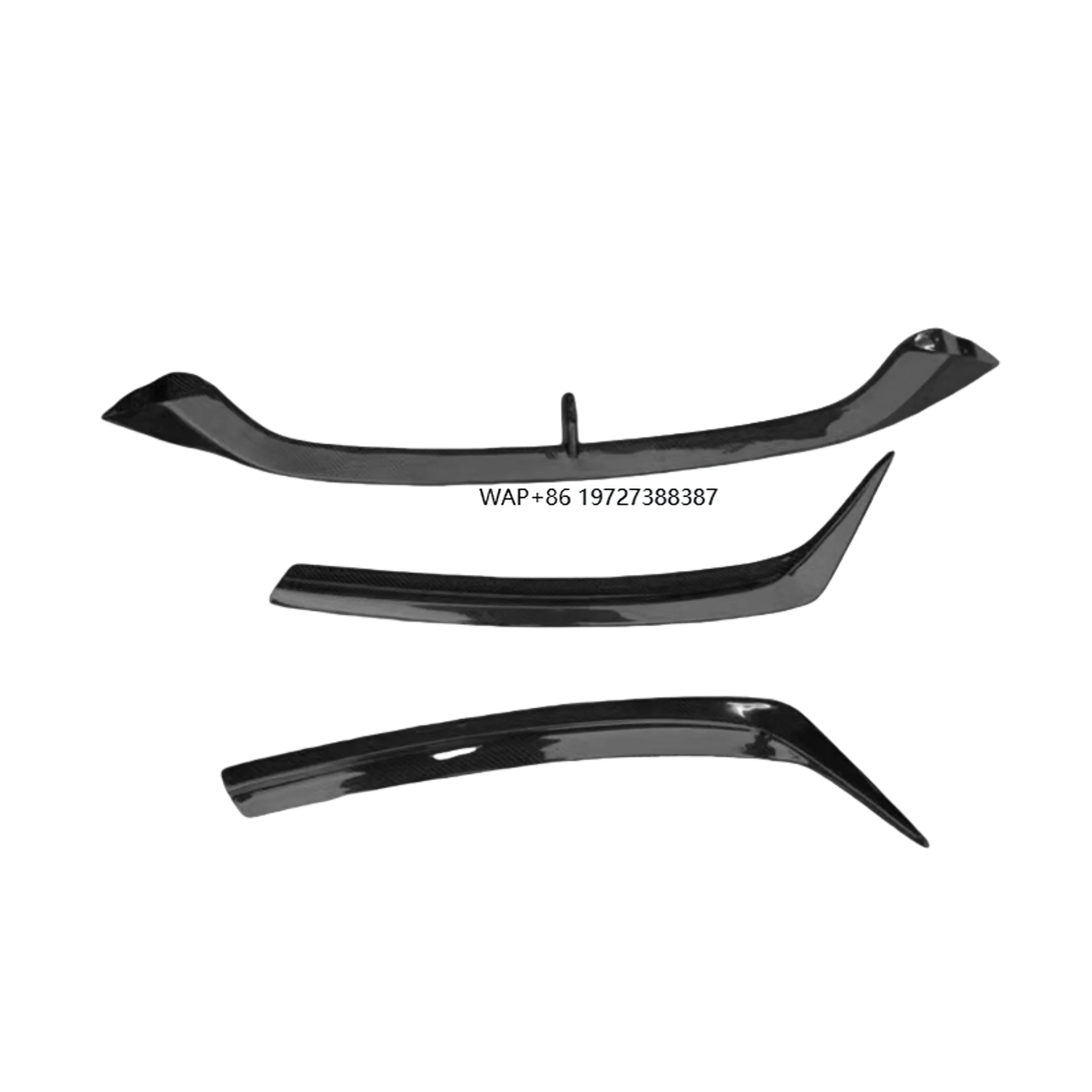 

For 12 Berlinetta 2013-2015 Upgraded RZ Style High Quality Carbon Fiber Front Lip Front Bumper