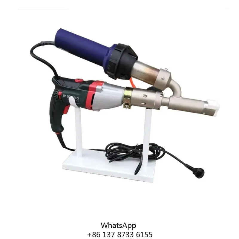 Handheld Plastic Extrusion Welder Hot Air Extrusion Welding Gun For PE/PP Geomembranes And Pipes