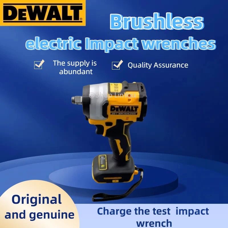 

DEWALT DCF922 Brushless impact wrench 610N.m Ultra-high torque variable speed 2800 High speed running rechargeable motor tools