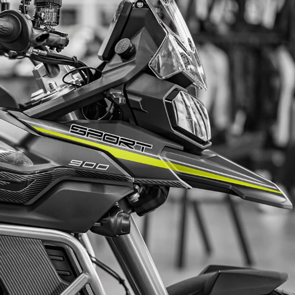 For VOGE 900 DSX DS900X DSX900 900DSX 2024 Motorcycle Accesories Head Front Lip Sticker DS 900X Scratch Decals Protector