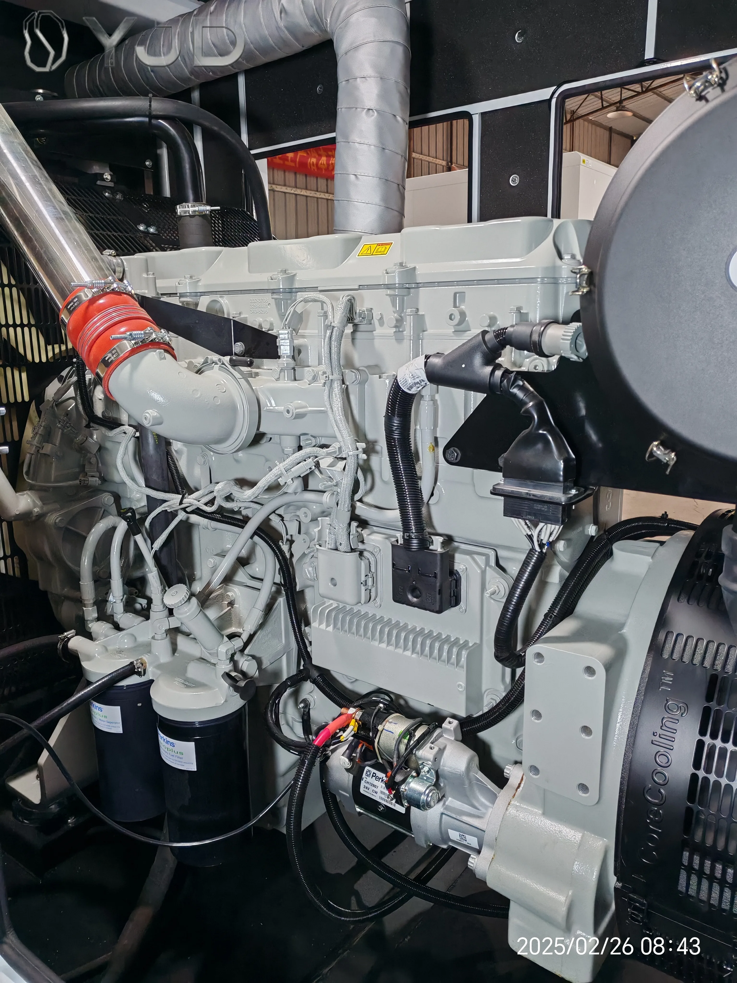 Guangz-hou Stock Generator 400 KVA 450 KVA Motor Perkin-s 2200 Series Generador diesel 350kw 360kw 400kw Planta Electrica 50hz