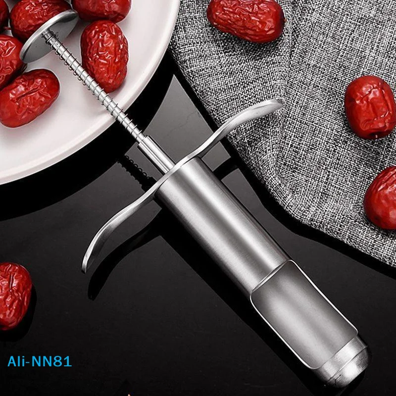 【N】1 Pcs Cherry Olive Pitter Cherry Corer Pitter Tool Cherry Seed Remover Stoner Corer Tool Multi-Function Fruit Pit Remover