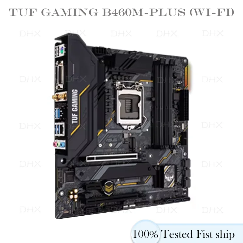 HDMI USB 3.2 ATX For ASUS TUF GAMING B460M-PLUS (WI-FI) Motherboard DDR4 128G PCI-E 4.0 M.2 Intel B460 (LGA 1200) Micro ATX
