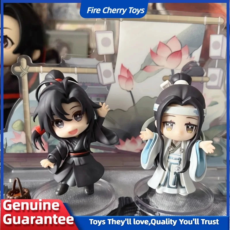

Mo Dao Zu Shi Anime Figure Lan Wangji Wei Wuxian Action Figures Q Version Model Doll Desktop Collection Dedcor Gift Boy Girl Toy