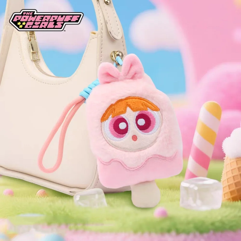 De Powerpuff Girl Pluche Pop Kawaii Bloesem Bellen Boterbloem Cartoon Zomer Ijslolly-vormige Poppen Speelgoed Meisjes Verjaardagscadeautjes