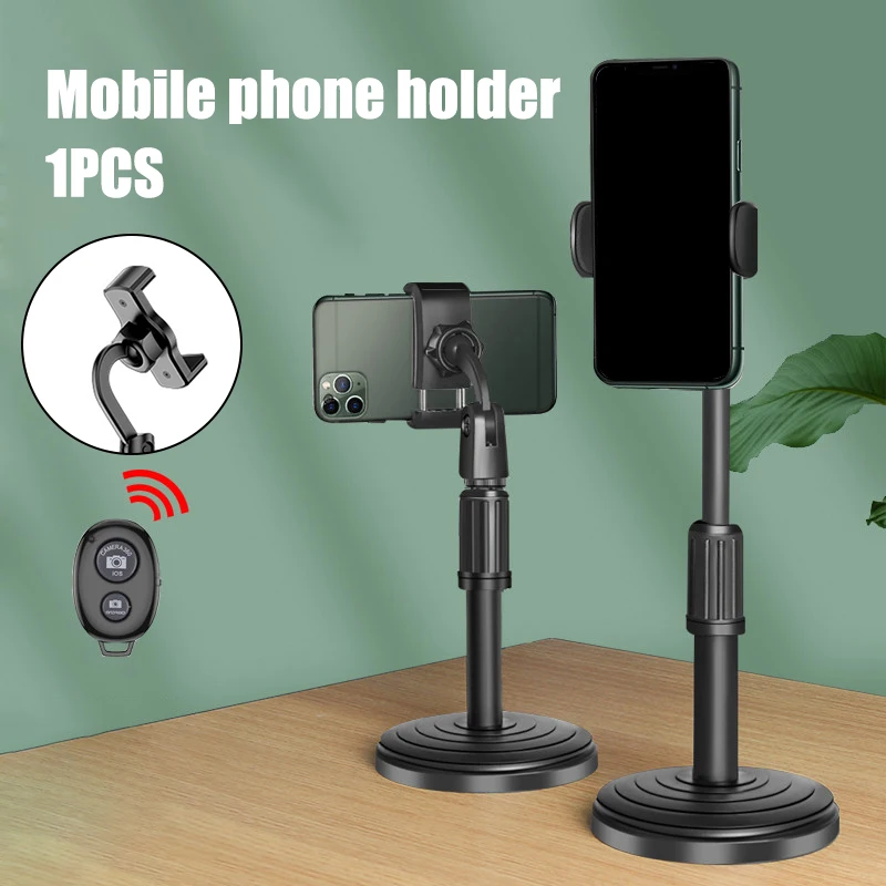 Foldable Tablet Phone Holder For Vlog Shooting Live Streaming Desktop Phone Lazy Stand Adjustable Desk Bracket Smartphone Stand