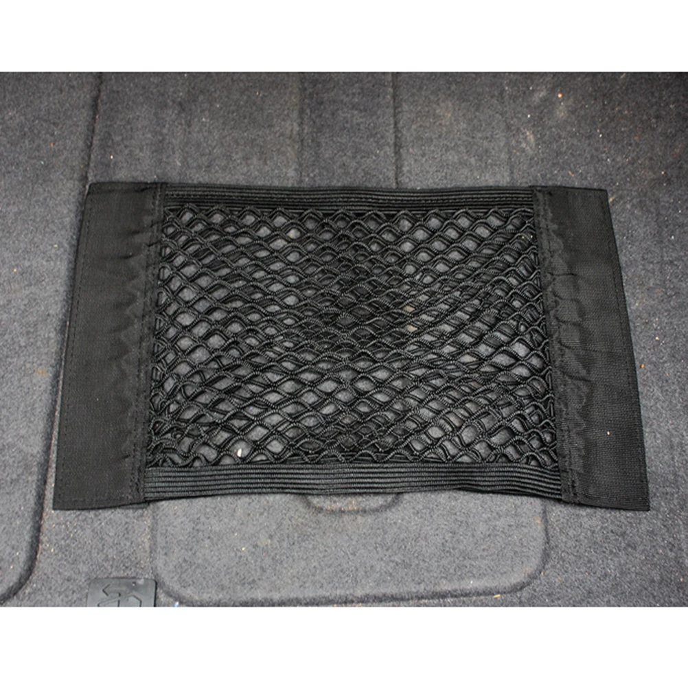 

1Pcs Seat Back Storage Pouch Car Seat Organiser with Hook and Loop Fastener Tidy Vehicle Sundries Holder Spacious Mesh