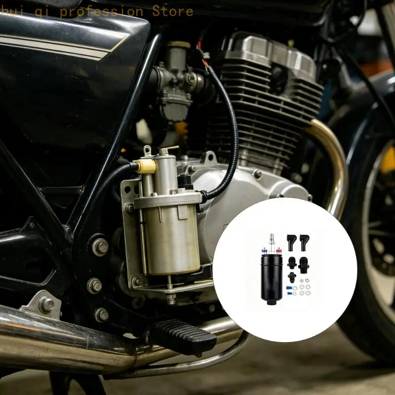 High-Flow-Kraftstoffpumpensatz 380LPH mit Adapterteilen und Pumpenkörper H8WE – Detail 10