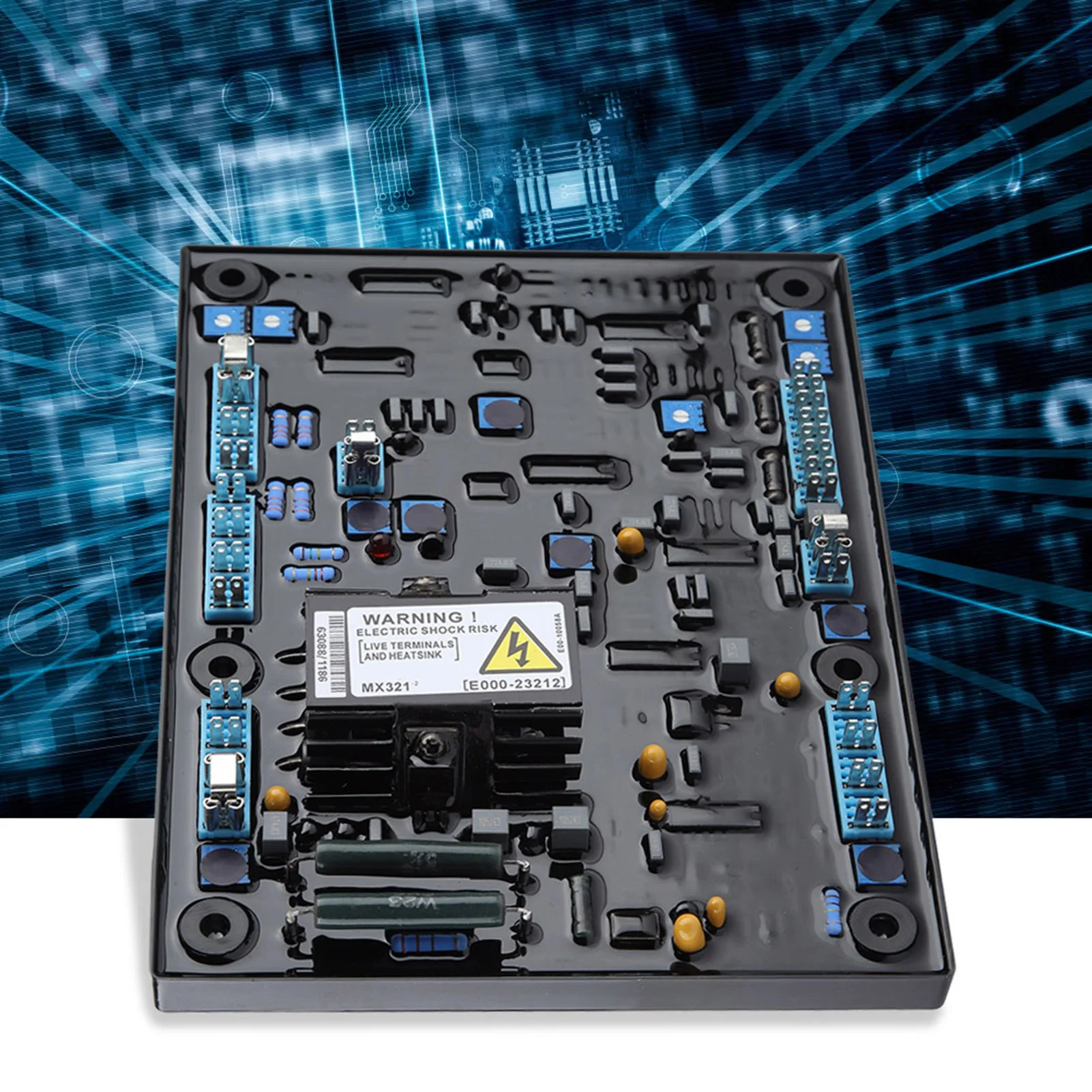 

Регулятор генератора MX321 AVR Автоматический регулятор напряжения Контроллер Генераторные генераторы Запчасти Контроллер напряжения Детали генераторной установки