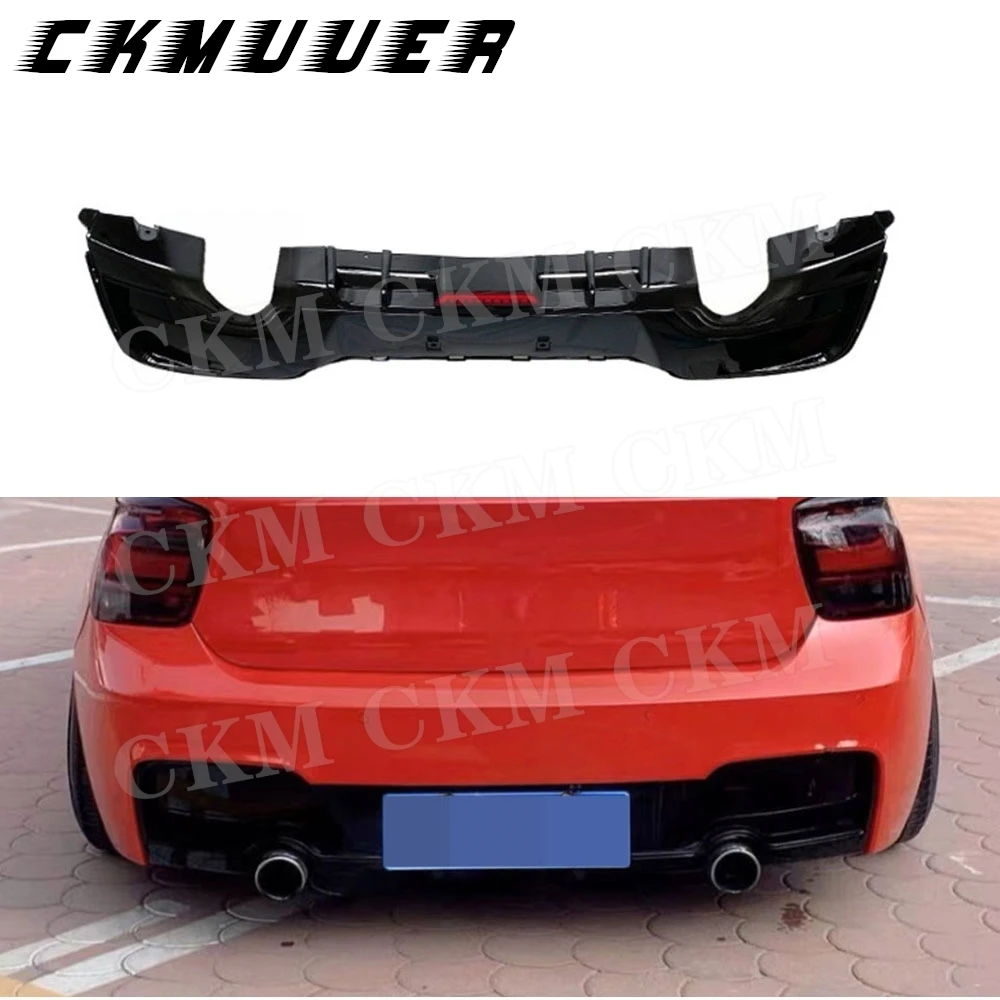 

Задний спойлер из АБС-пластика для BMW 1 серии F20 M Sport 2012-2014, диффузор заднего бампера со светодиодной подсветкой M Stlye, автомобильные аксессуары