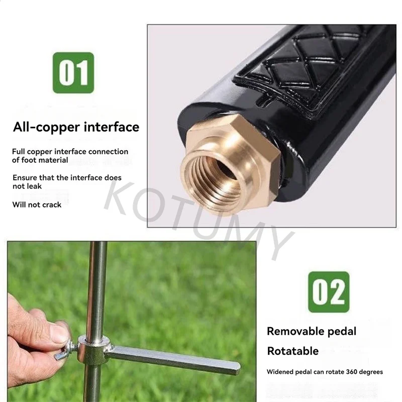 4 Hole 6 Hole Fruit Tree Root Fertilizer Injector Easy Insert For Family Orchard Liquid Nutrient Deep Fertilizing Daily Garden