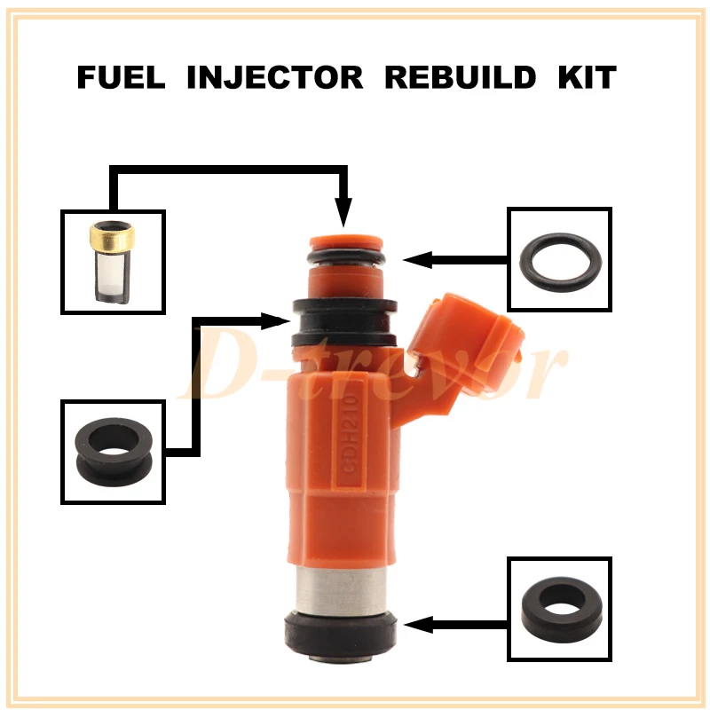 Fuel injector nozzle repair kit for 99-03 Suzuki Vitara Chevrolet Tracker CDH210 MD319791 INP-771