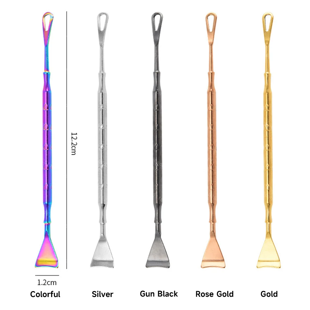 Narzędzie do usuwania zaskórników, podnoszenia brodawek, głębokiego oczyszczania twarzy, liftingu twarzy, czyszczenia trądziku, złuszczania twarzy, dwustronna szpatułka do czyszczenia.