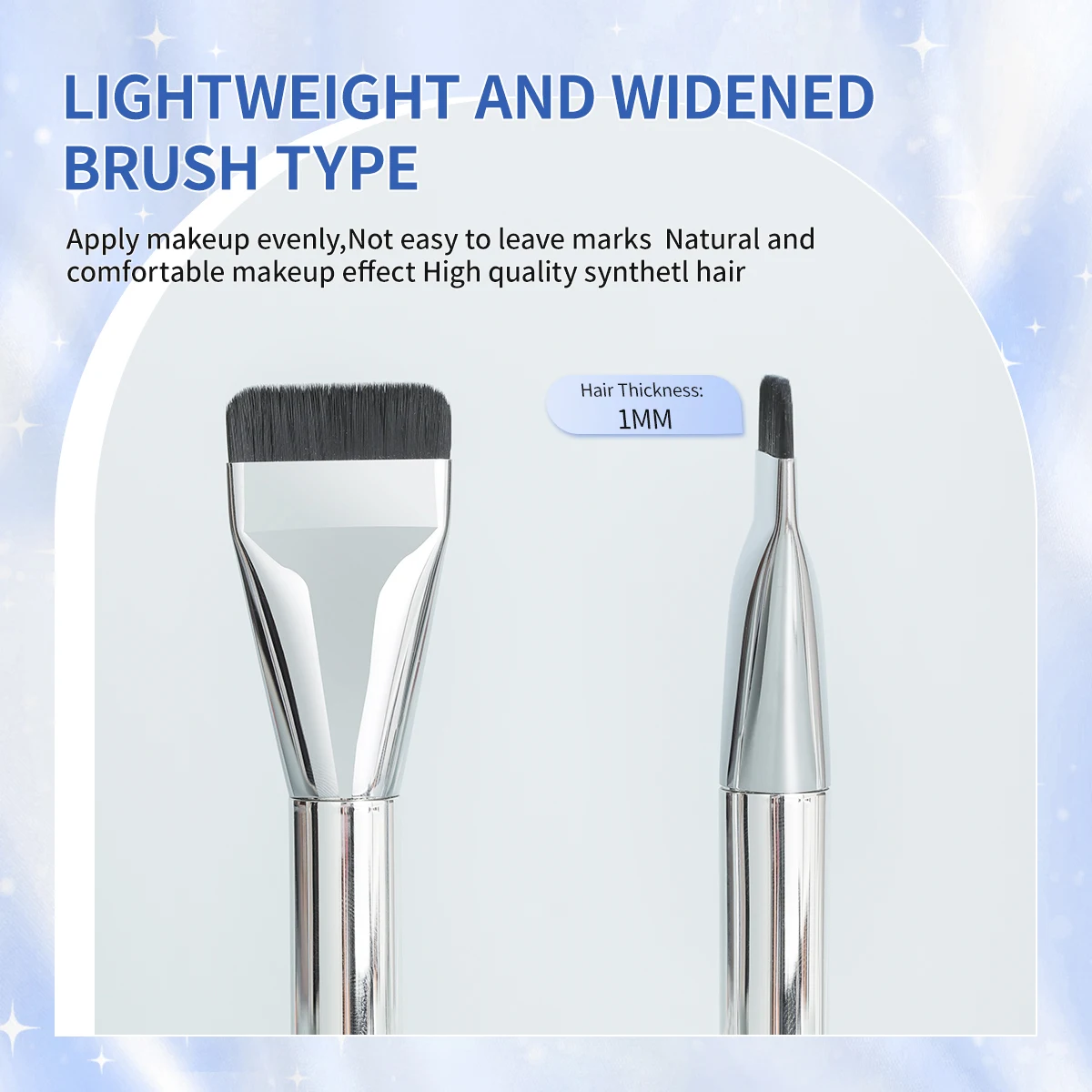Brocha de maquillaje de base ultrafina OVW para aplicador de cosméticos de acabado perfecto