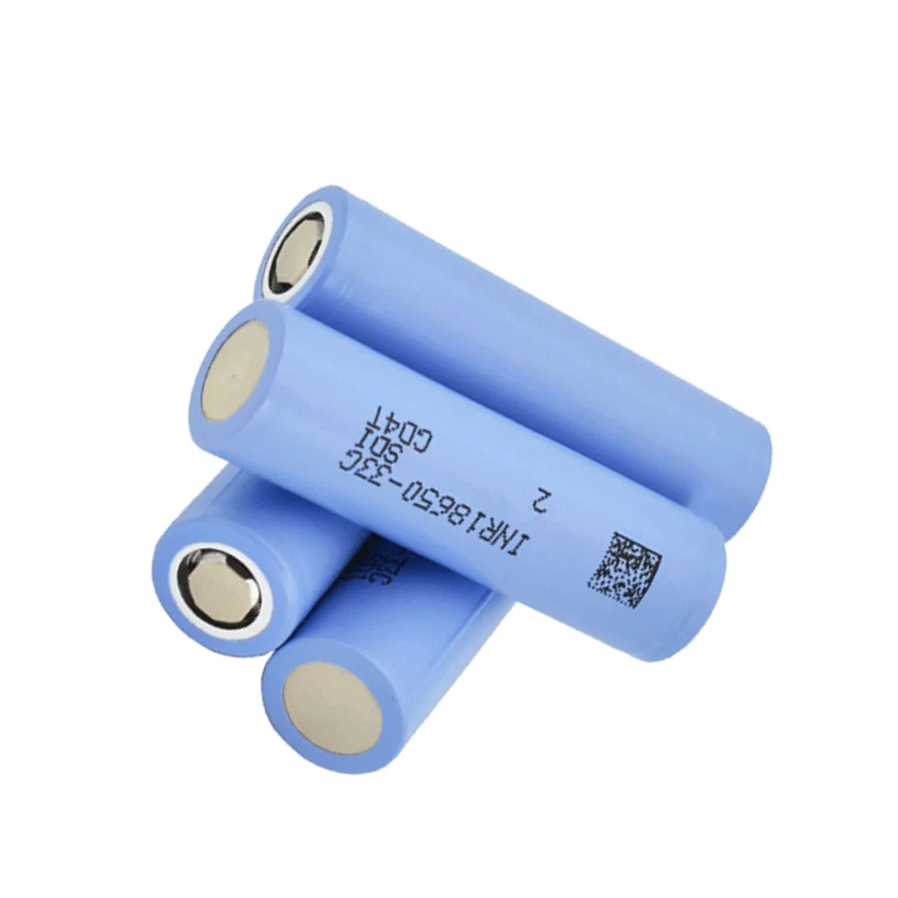 ✨ 3.7V 3300mah 18650 Battery For Samsung 33g INR18650-33G 30A Lithium ion Battery Replacement External Battery+Charger