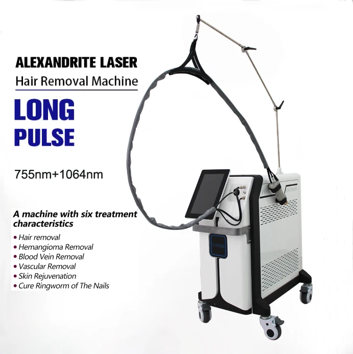 KEYLASER K610 OEM High Quality Hair Removal 1064/755nm Alexandrite NdYAG Laser Machine For Skin Rejuvenation & Beauty Equipment