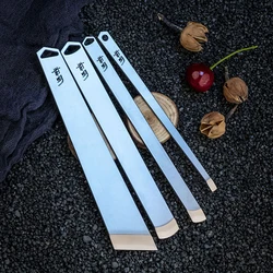 QIANYU Leather Skiving Knife DIY Handmade Leathercraft Safety Cutting Blade Thinning Cutter HRC59 12C27 Steel Stone Wash Surface