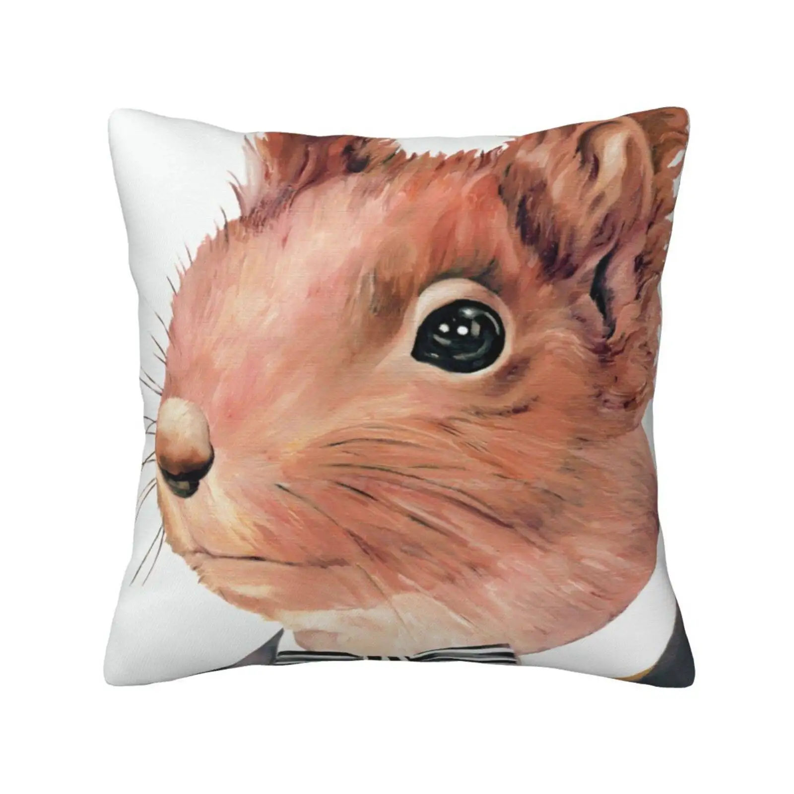 Red Squirrel Fashion Sofa Throw Pillow Cover Pillowcase Tux Dapper Animal Woodland Creatures Red Squirrel Woodland Animals Cute