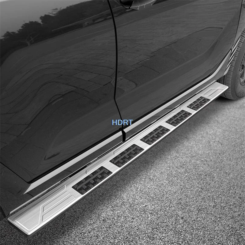 For Great Wall GWM Wey Tank 400 2023 + Car Style Door Sill Side Step Threshold Scuff Welcome Pedal Cover Protection Accessories