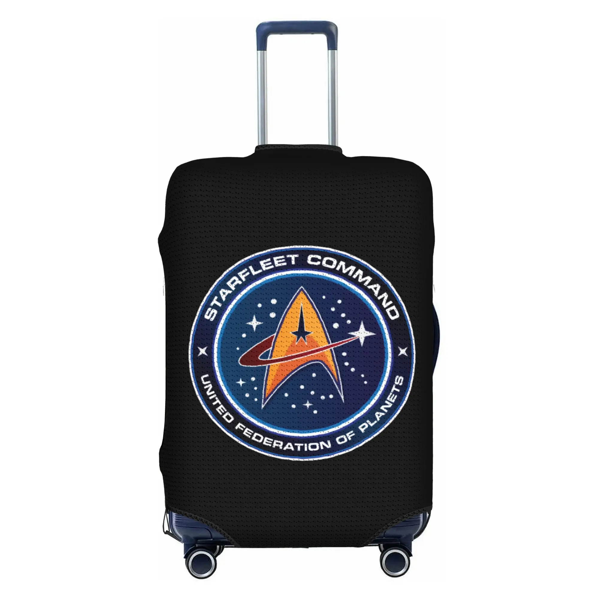 Custom Star Trek Luggage Cover Protector Fashion Science Fiction TV Series Travel Suitcase Protective Cover for 18-32 Inch