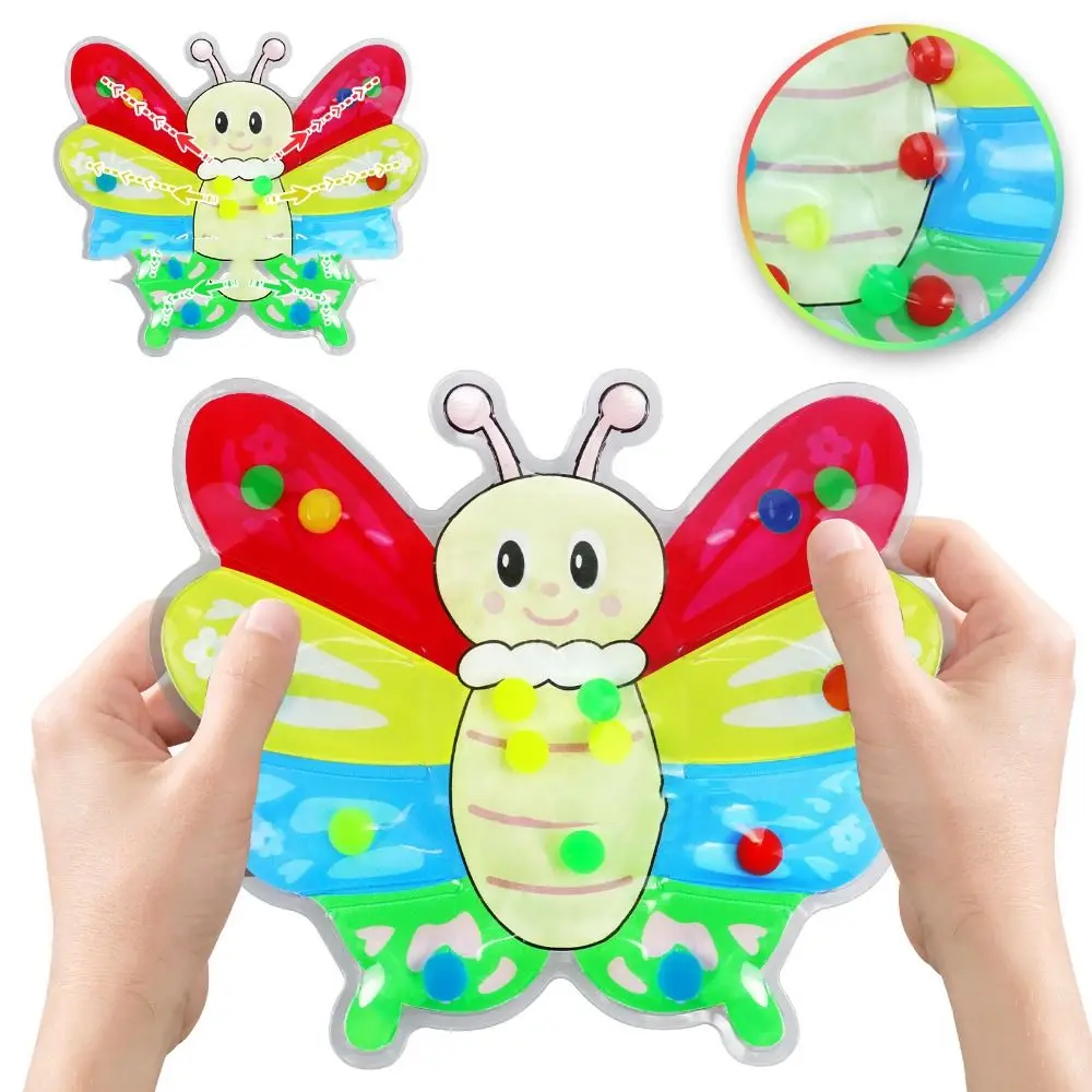 Folding Carpet Fine Motor Squeeze Cartoon Color Classification Butterfly Pinching Toys Animal Colorful Color Sorting Toys Gift