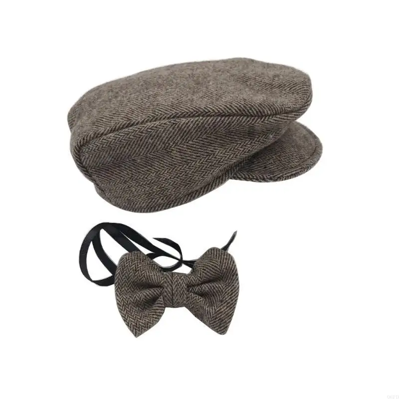 

Реквизит для детской фотографии, шляпа джентльмена с галстуком-бабочкой, наряды для детской фотосессии, подарок