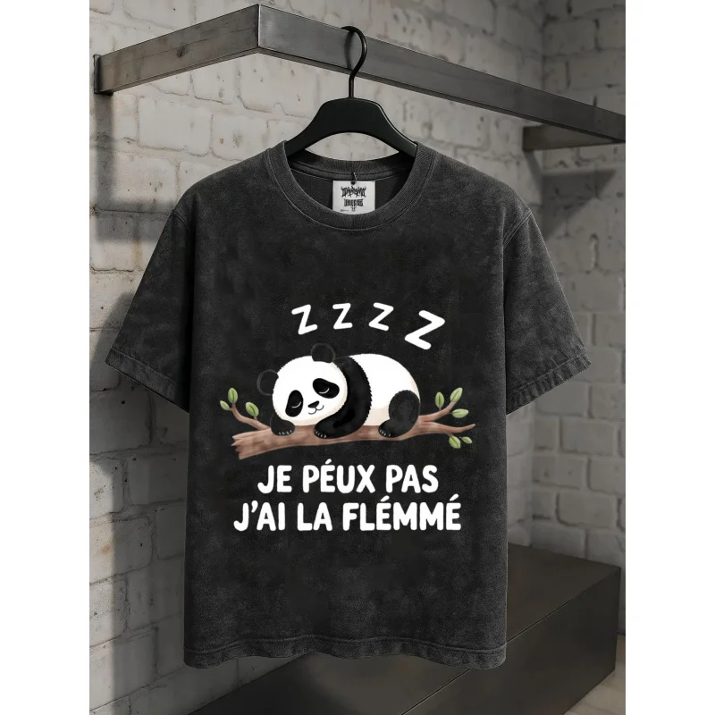 Men's Washed T-Shir…