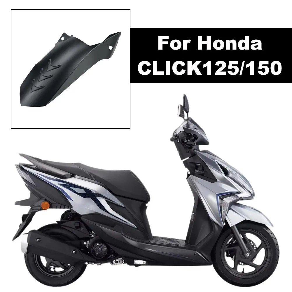 1Pc For Honda CLICK125/150 Rear Carbon Fiber Accessories Motorcycle Off Road Vehicle Modified