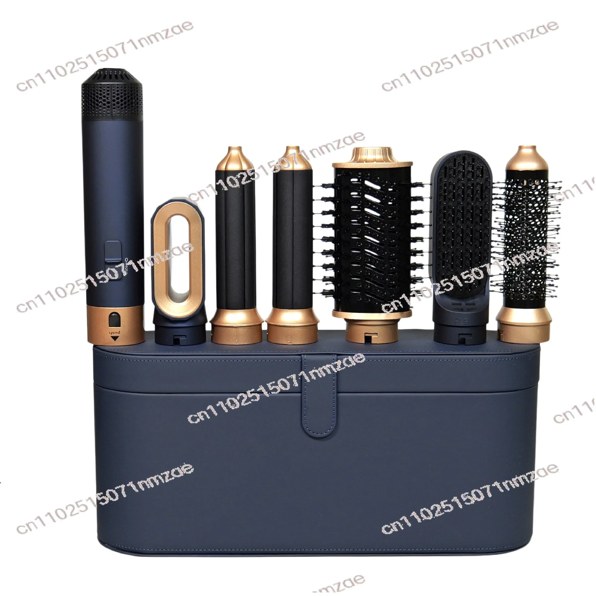 

6-in-1 Hair Curler & Hot Air Brush - Multifunctional Hair Dryer, Automatic Curling Iron & Styling Tool