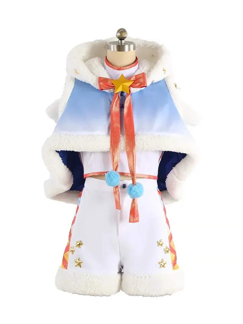 Gwiazdy Anime Cosplay Ra * bits Mashiro Tomoya Nito nazna mężczyźni płaszcz kobiety kamizelka spodnie opaska na głowę kostiumy z możliwością dostosowania